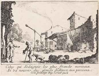 JACQUES CALLOT La Petite Passion * LEnfant Prodigue.